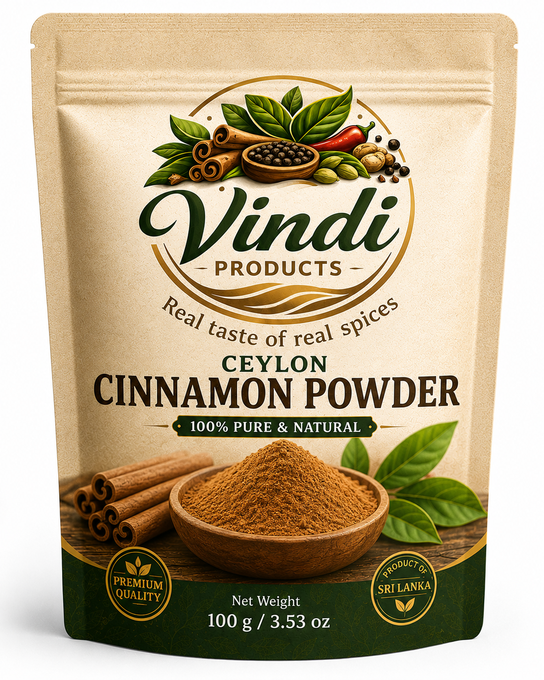 Premium Ceylon Cinnamon Powder for Health and Flavor