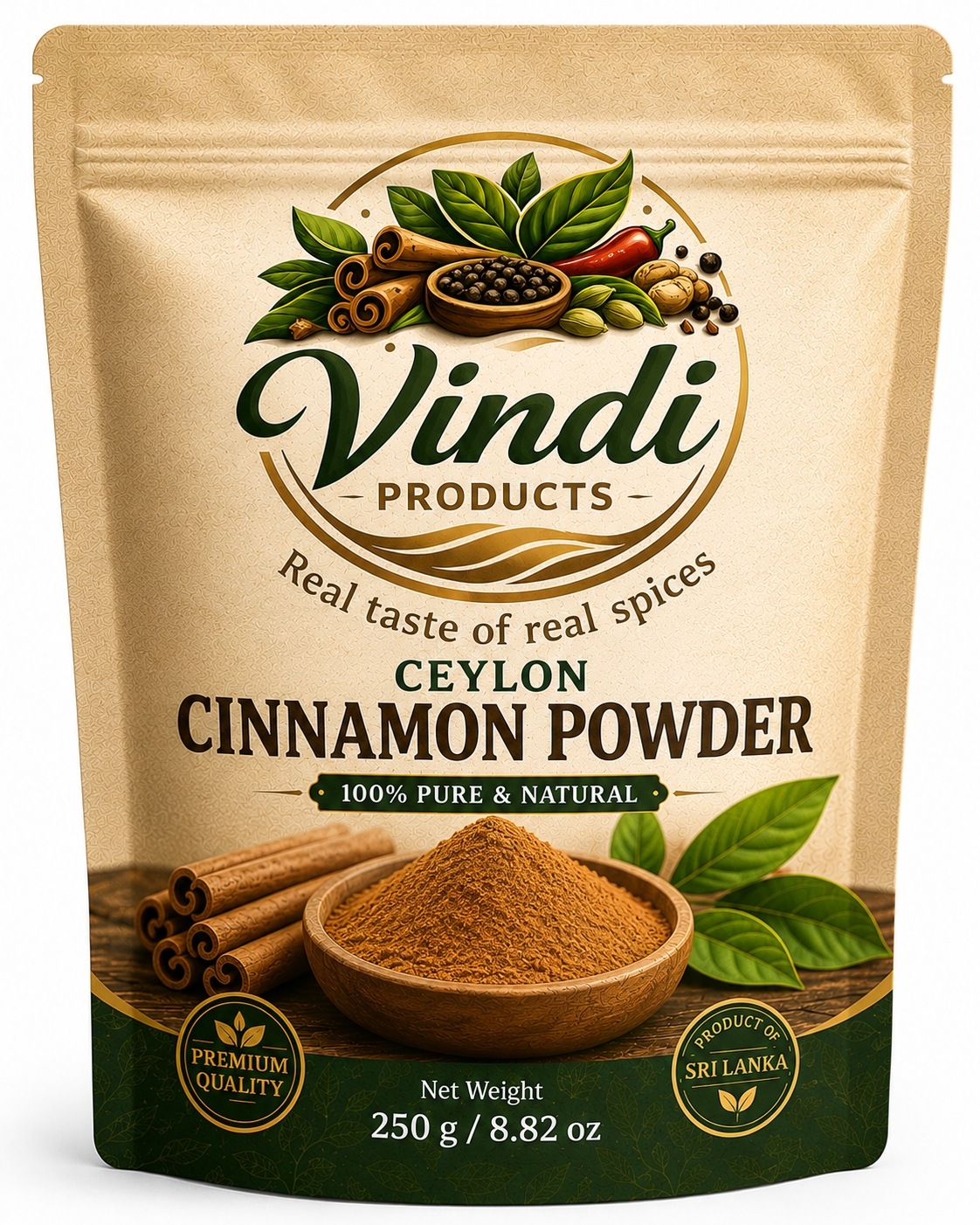 Premium Ceylon Cinnamon Powder for Health and Flavor