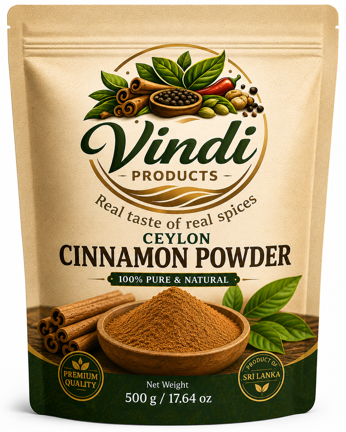 Premium Ceylon Cinnamon Powder for Health and Flavor